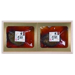 【山梨県】「かいや」近海黒鮑煮貝2粒(肝付）計140g