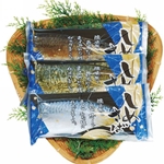 千葉県産　しめさば３枚セット（真さば・真さば昆布、炙り）計３５０ｇ