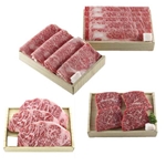 【三重県】スギモト松阪牛　すき焼用　肩・ロース計６００ｇ、ステーキ　サーロイン・モモ計８５０ｇ